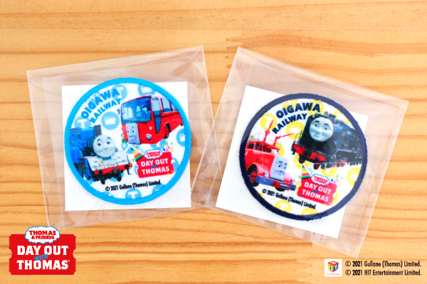 大井川鐵道株式会社様　乗車記念シール＆アイロン接着ワッペン